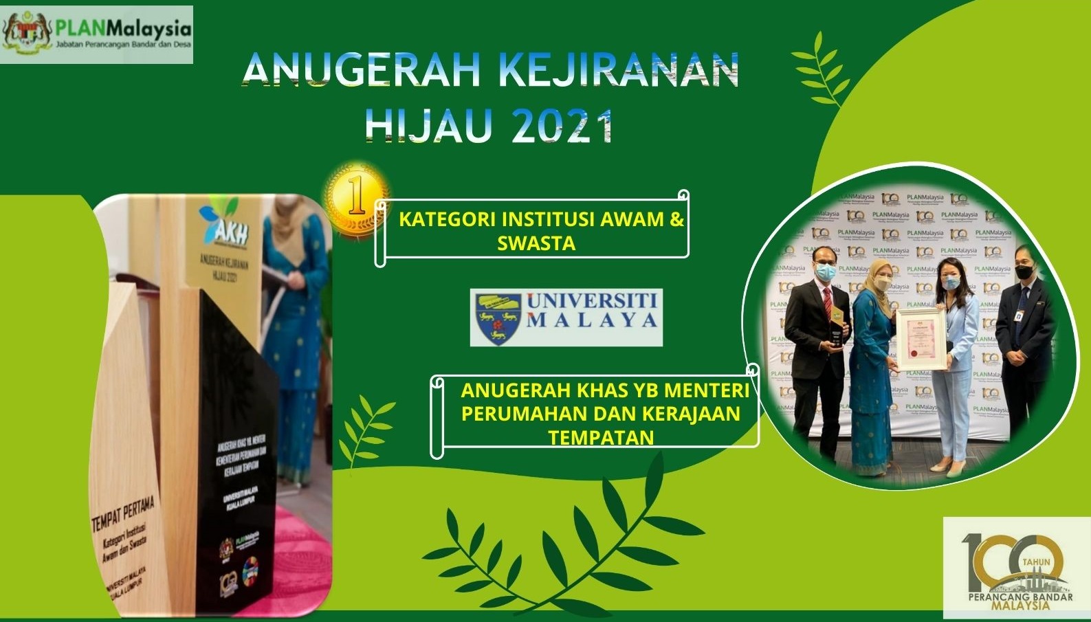 “Anugerah Kejiranan Hijau” - Town and Country Planning Department (PLAN Malaysia)